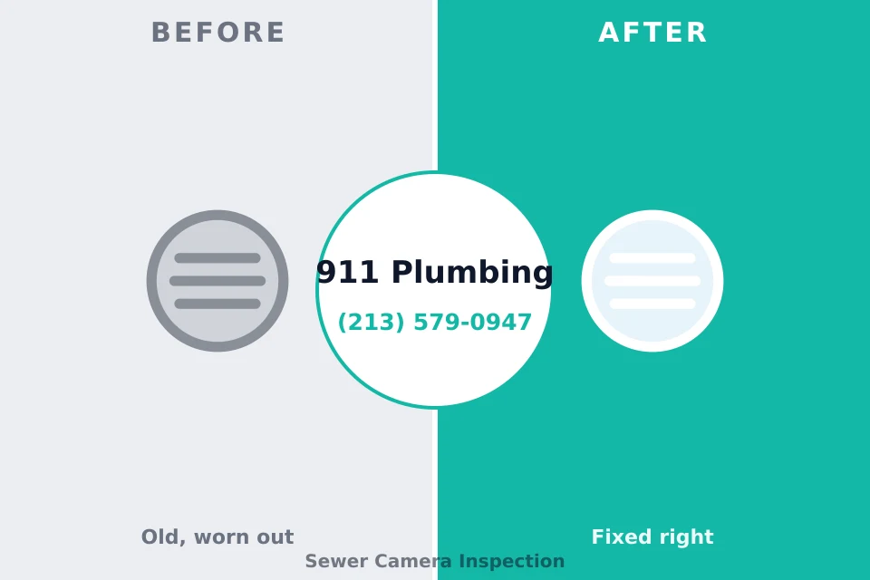 Before and after: plumbing company North Branch, MI